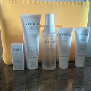 Dr. Barbara Sturm Skincare Set with Yellow Bag